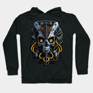 Mecha Skull S01 D33 Hoodie